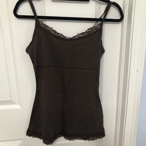 Maurice’s Brown Lace Tank Top